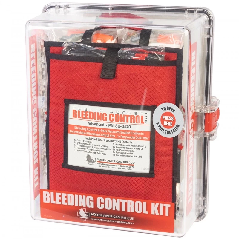 Public Bleeding Control Station — view 1